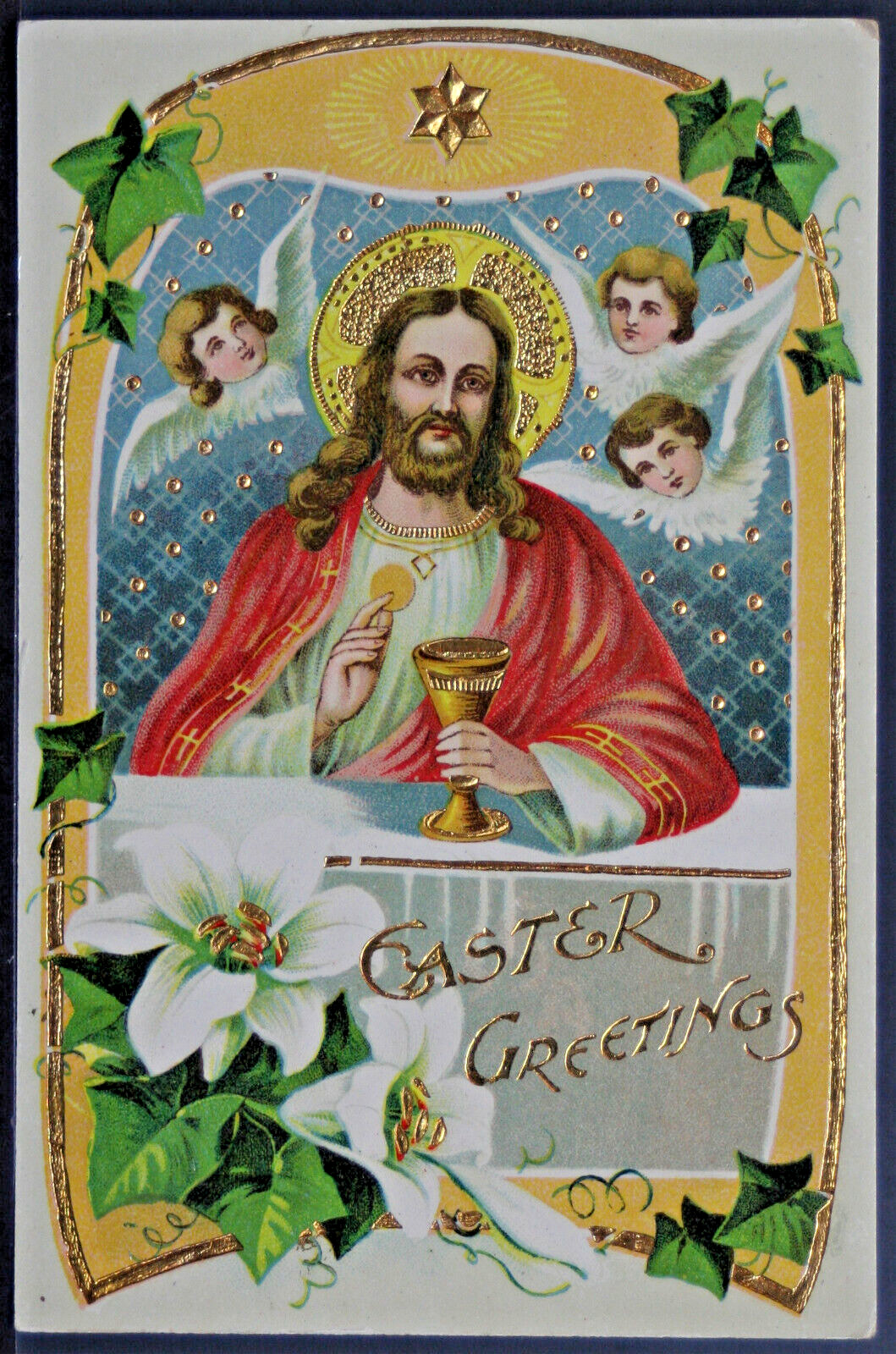 Easter - Gel Surface Jesus & Angels   PC2509