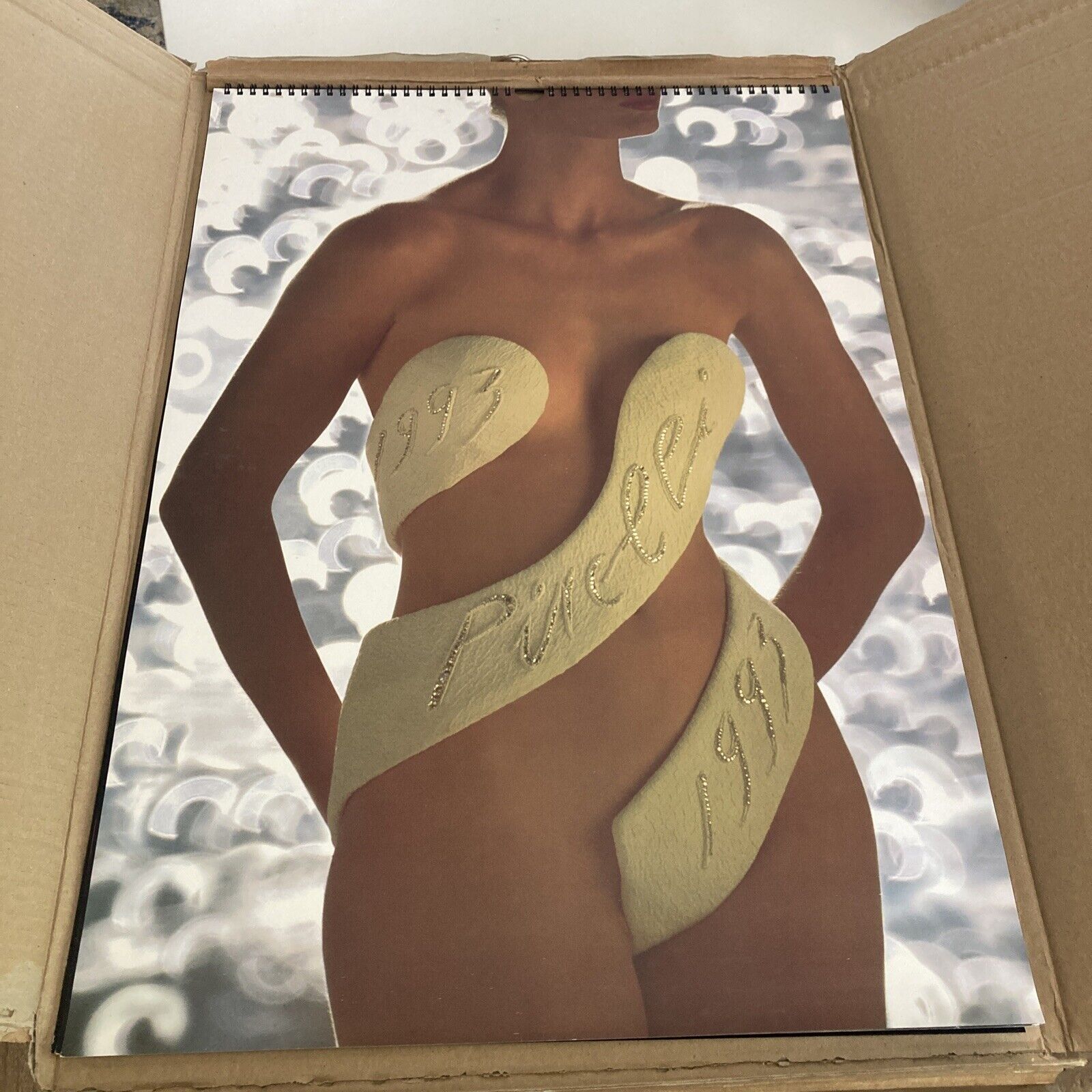 Vintage Pirelli Calendar 1993 Collectible With Serial Numbers