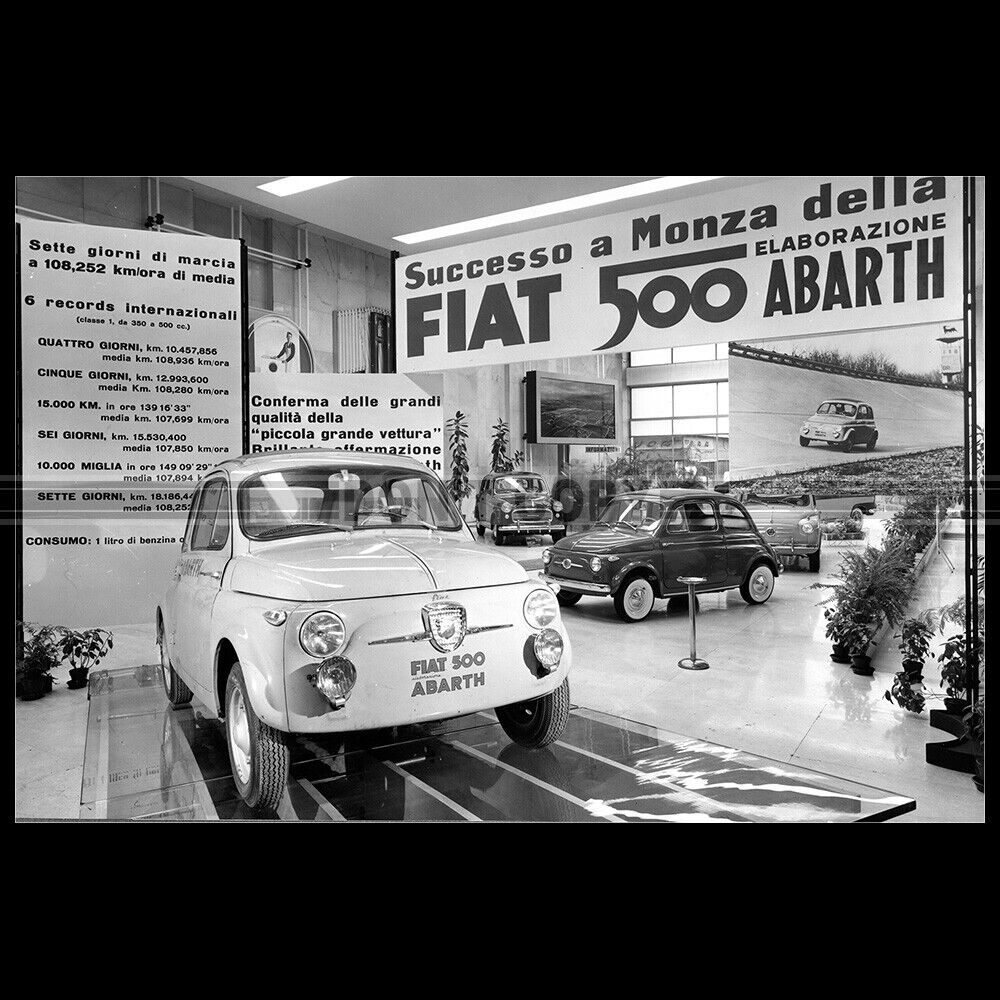 1958 Fiat 500 Abarth Photo A.005738 Classic Sport Car