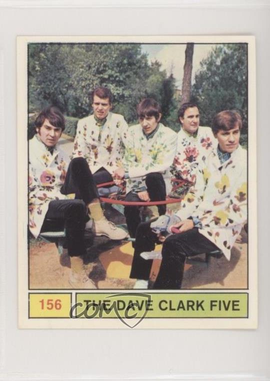 1969 Panini Cantanti The Dave Clark Five #156 0n0