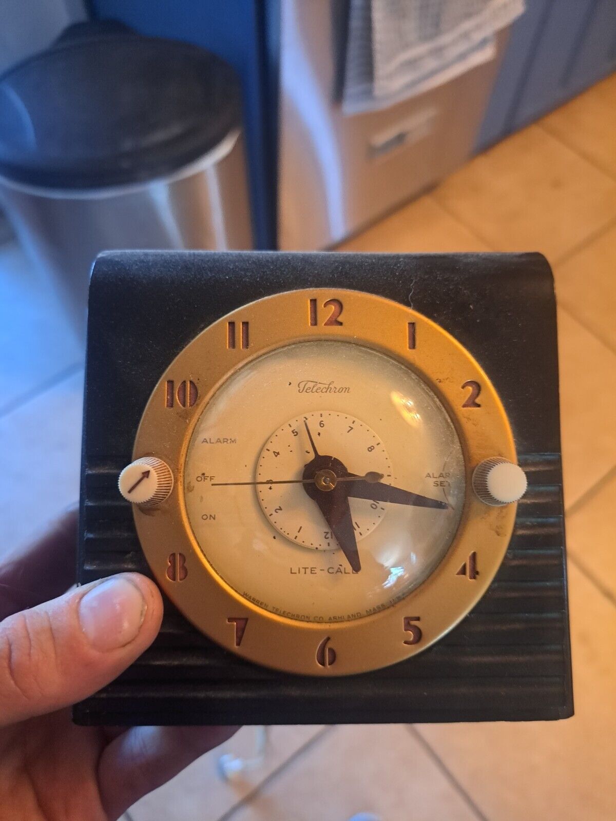 Vintage TELECHRON Electric Clock