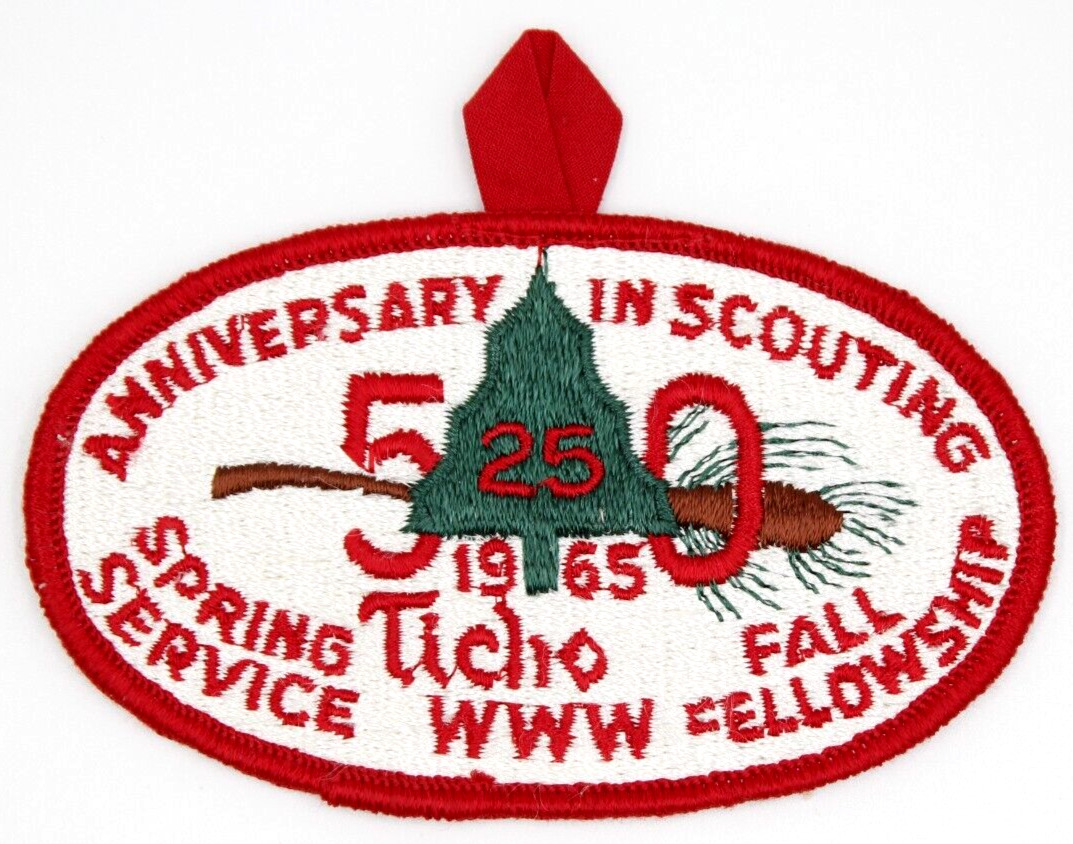 1965 Spring/Fall Conference Tichora Lodge 146 Four Lakes Council Patch Wisconsin