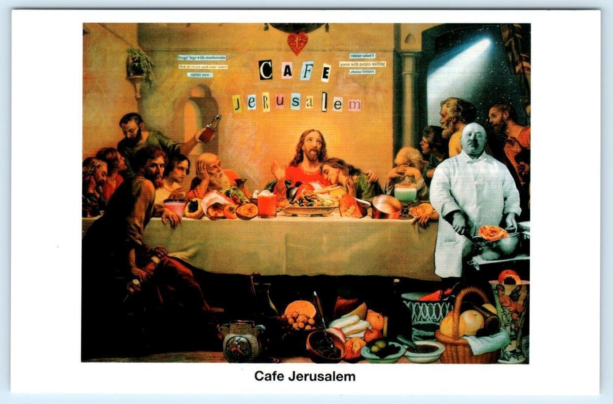 Misguided Masterpiece CAFE JERUSALEM Nelson de la Nuez Artist 4\