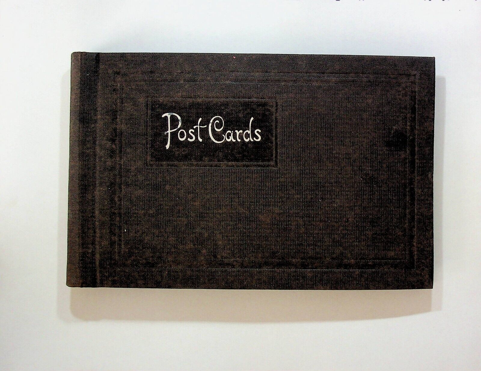 antique post card album with 15 Boston, MA c.1903 post cards