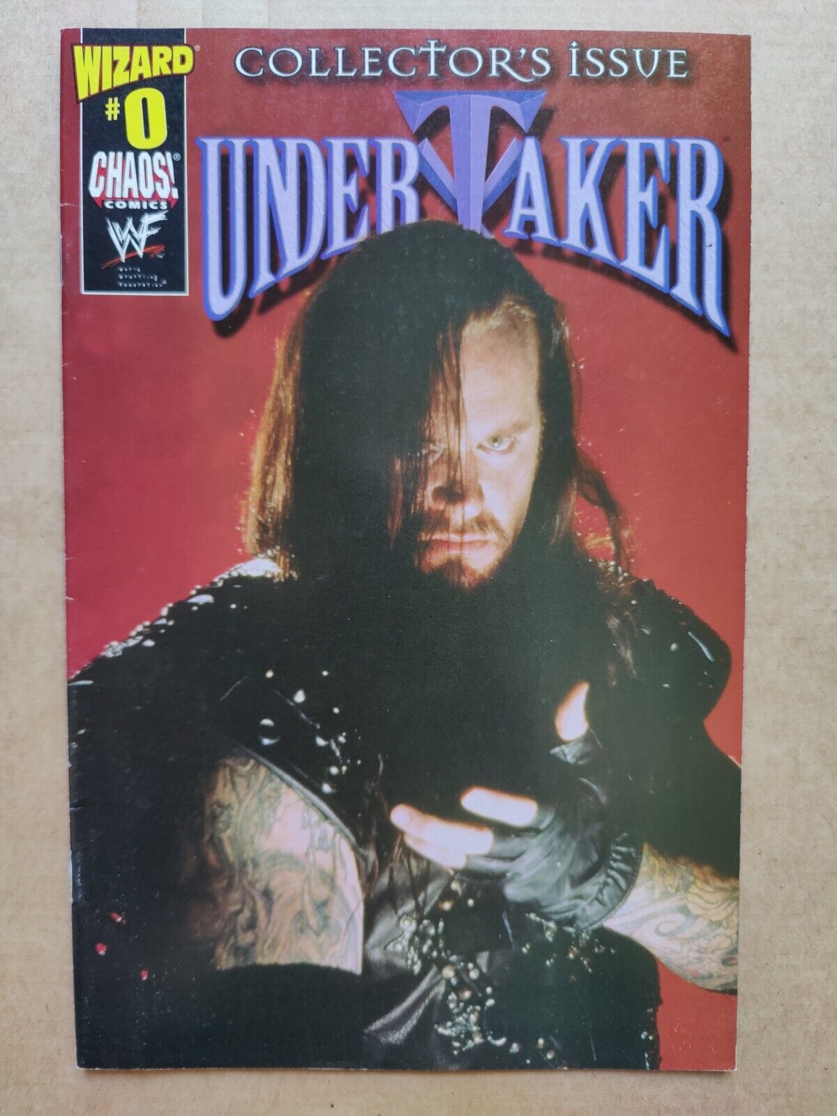 WIZARD UNDERTAKER #0 Collector\'s Issue 1999 Chaos Comics WWF VF Comic Book