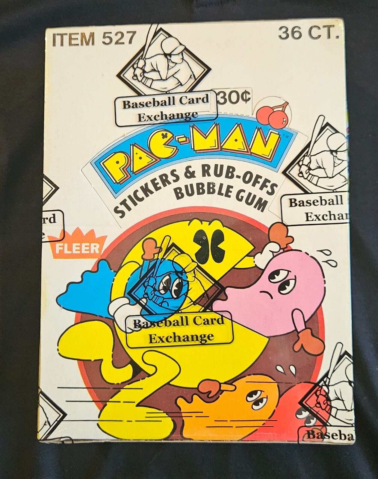 1980 Fleer PAC-MAN Unopened Wax Box BBCE Sealed MINT FASC