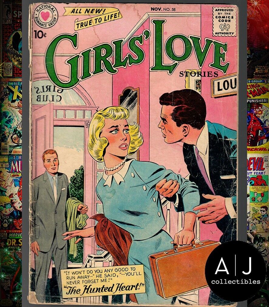Girls\' Love Stories #58 GD 2.0 1958 Matt Baker Art