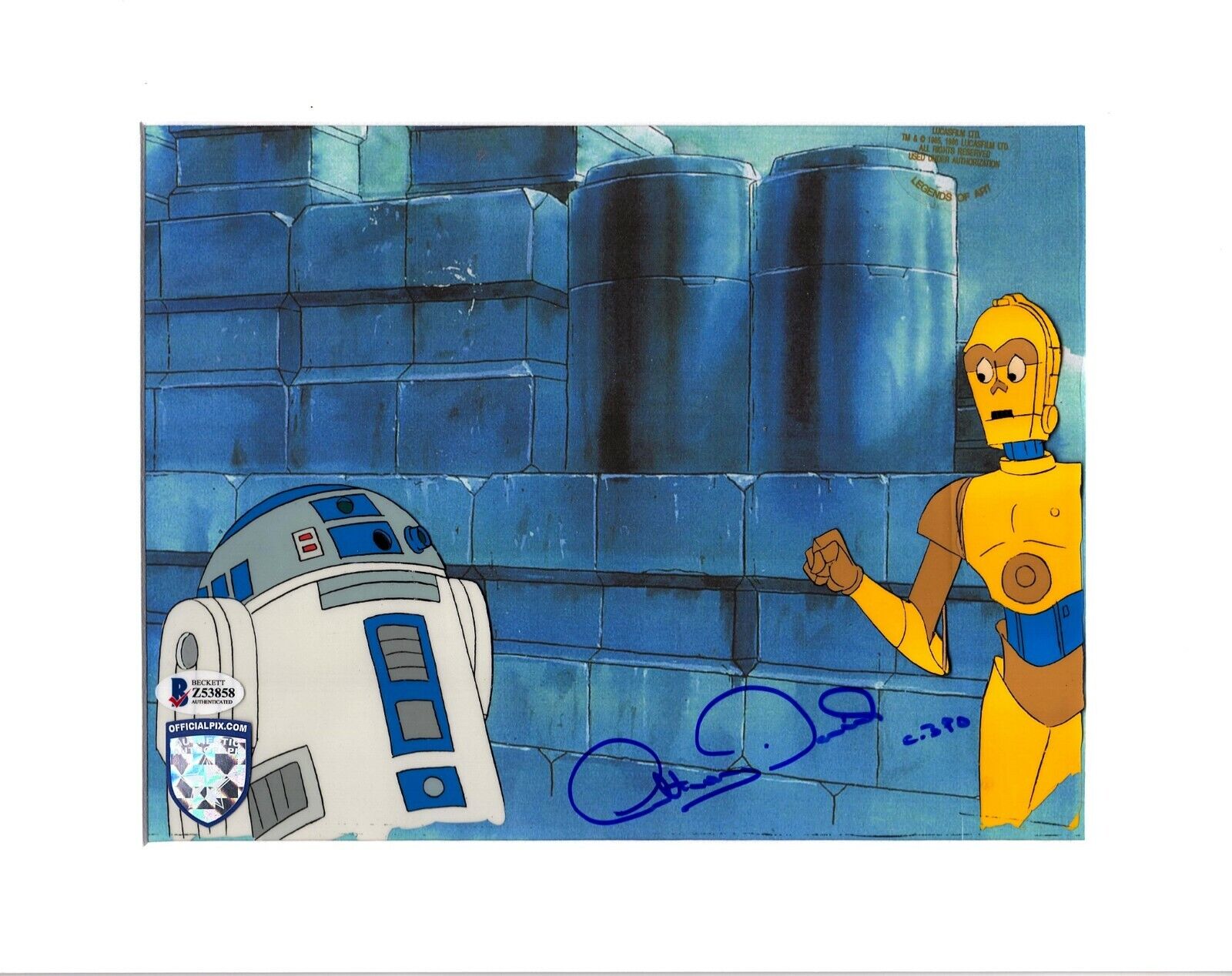 ANTHONY DANIELS Signed Star Wars \