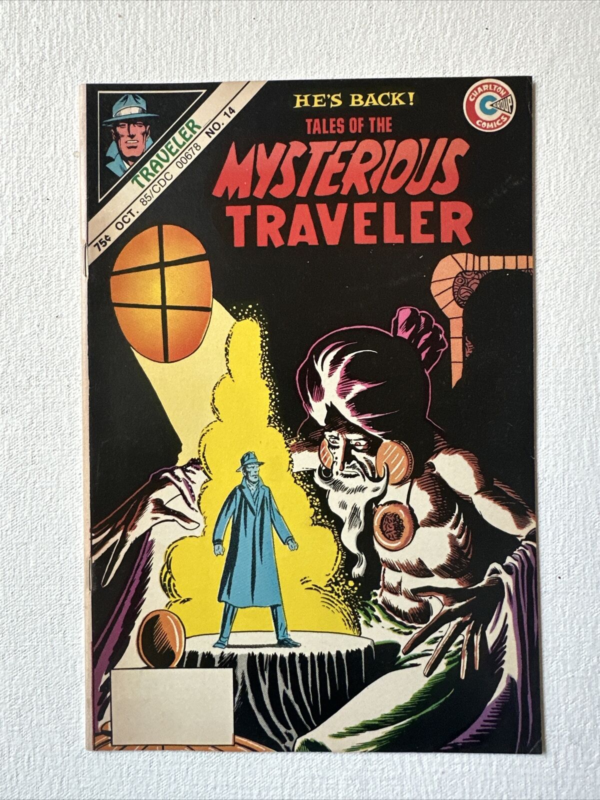 Tales of the Mysterious Traveler #14 Low Print Run Ditko Cover Art 1985 VF/ VF-