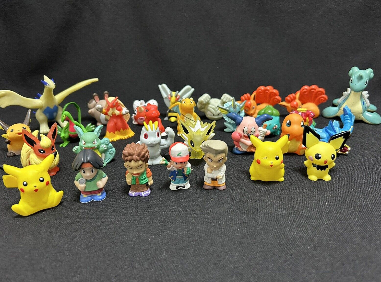 BANDAI Pokemon Kids Finger Puppet Figure Figurine Lot of 30 Japan No.02
