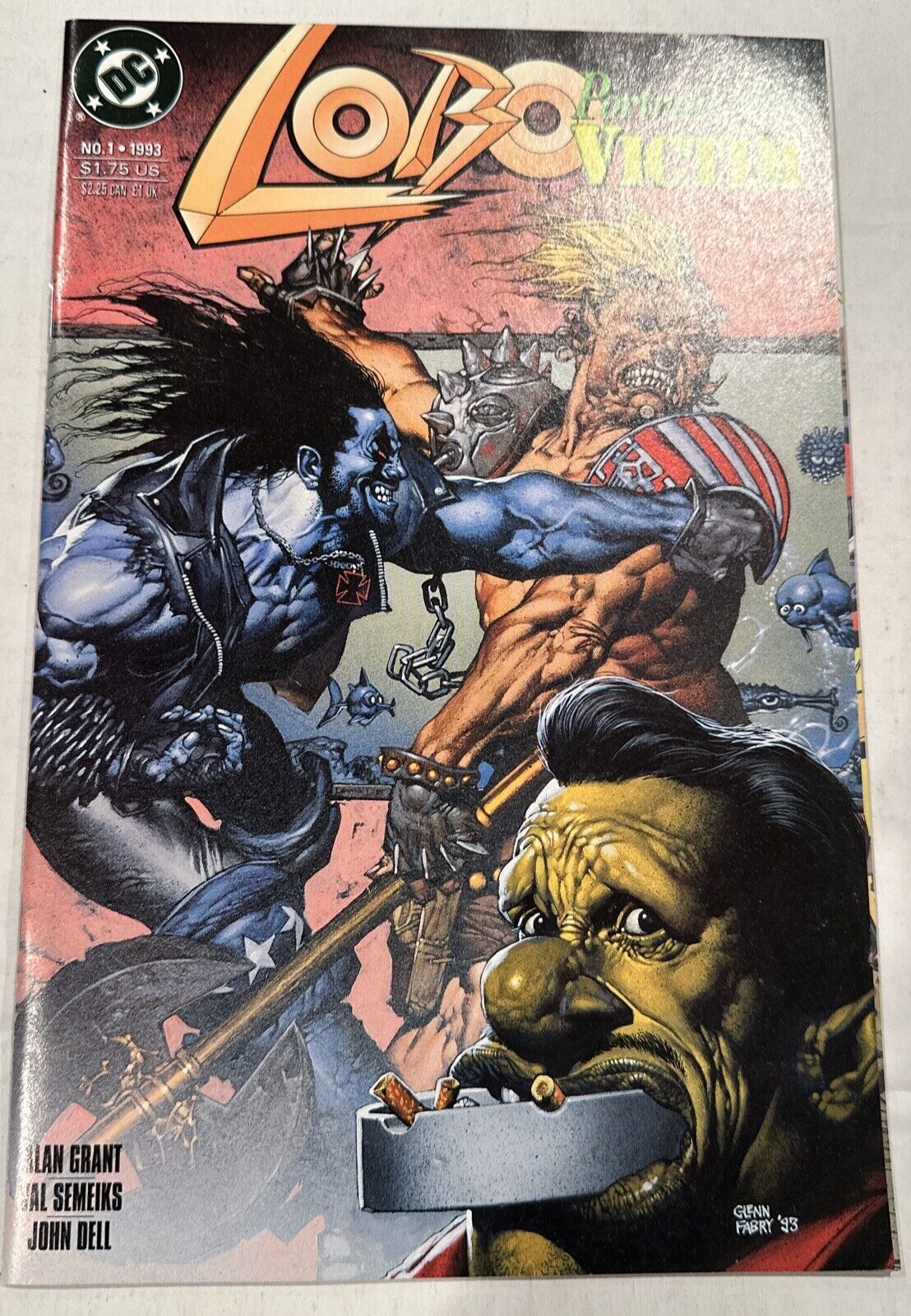 Lobo: Portrait of a Victim #1 Jan. 1993 DC Comics