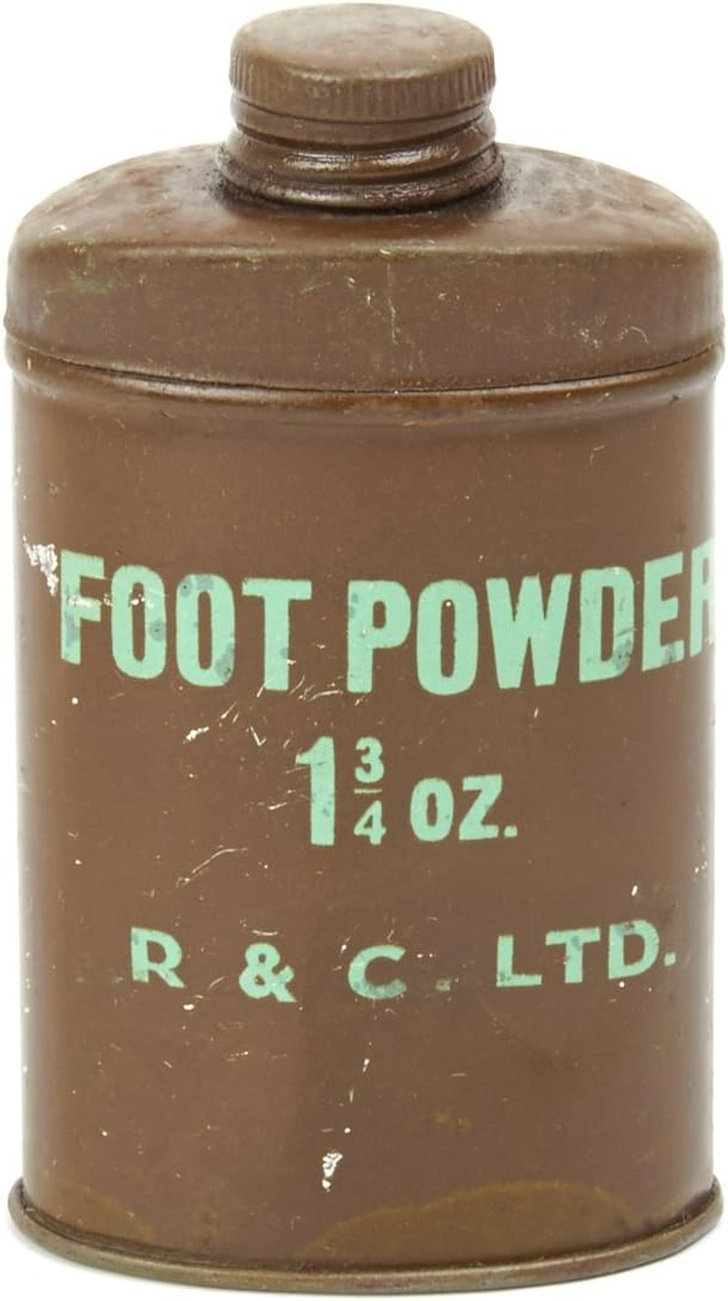 Original WWII British Army Foot Powder- Unissued
