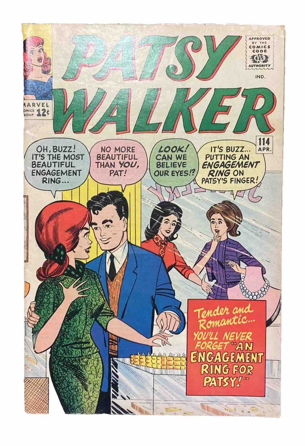 Patsy Walker #114 Marvel 1964 Pinup paper doll pages Stan Goldberg A Hartley Cb1