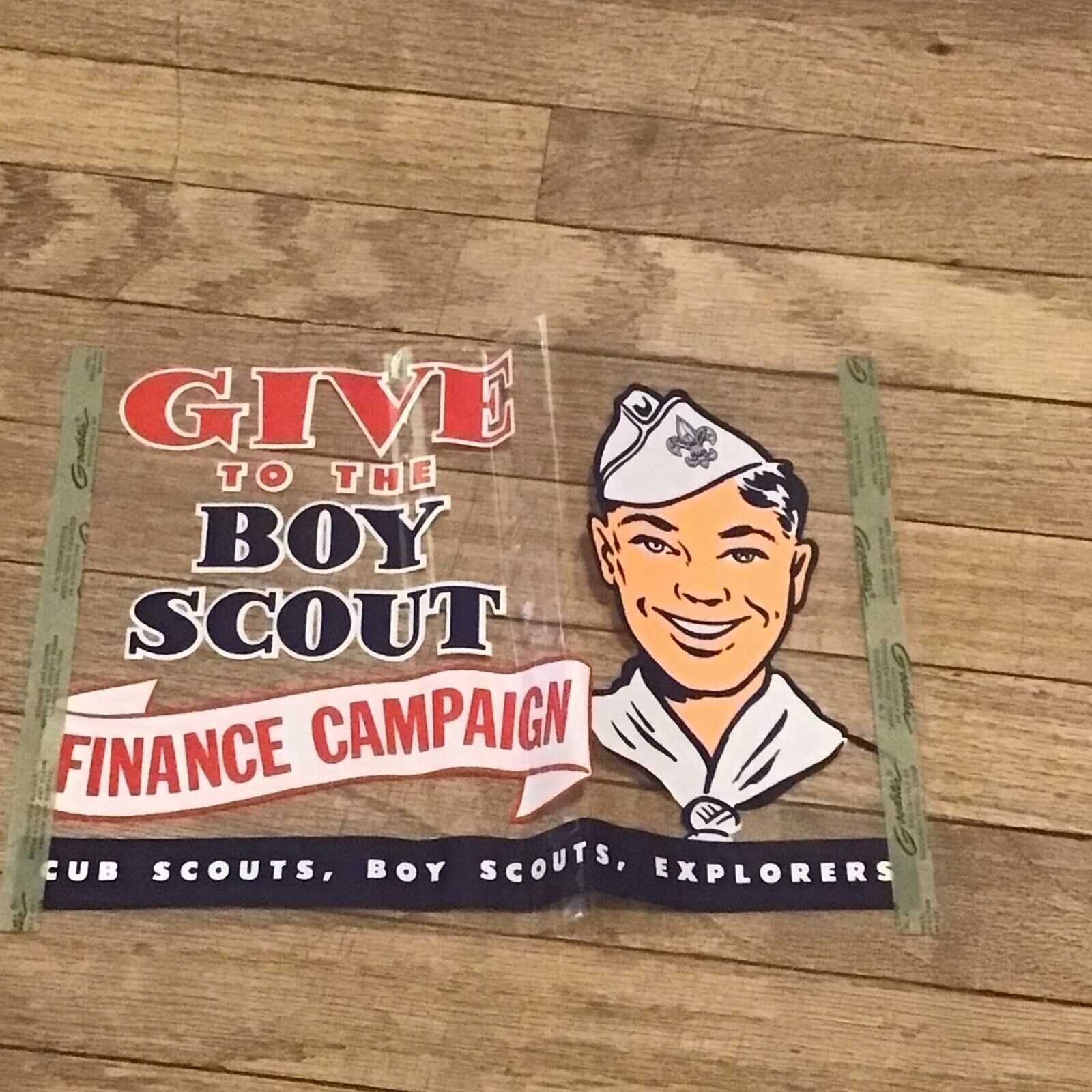 NOS 1950’s/60’s BSA Finance Campaign Goodstix Sticker 8x11in Sticker *RARE*