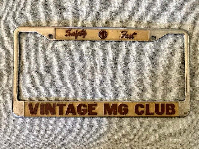 SUPER RARE Vintage MG Club \