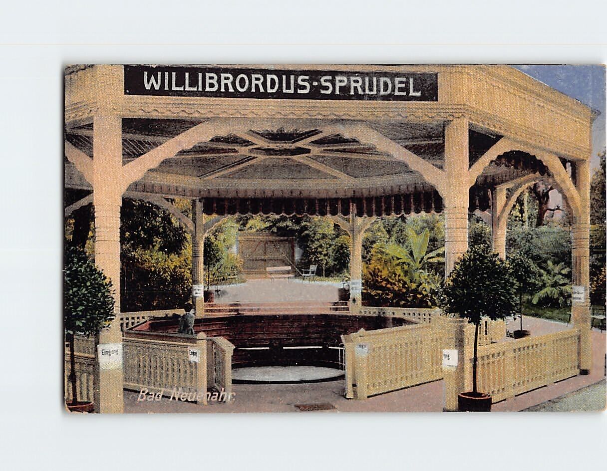 Postcard Willibrordus-Sprudel Bad Neuenahr-Ahrweiler Germany