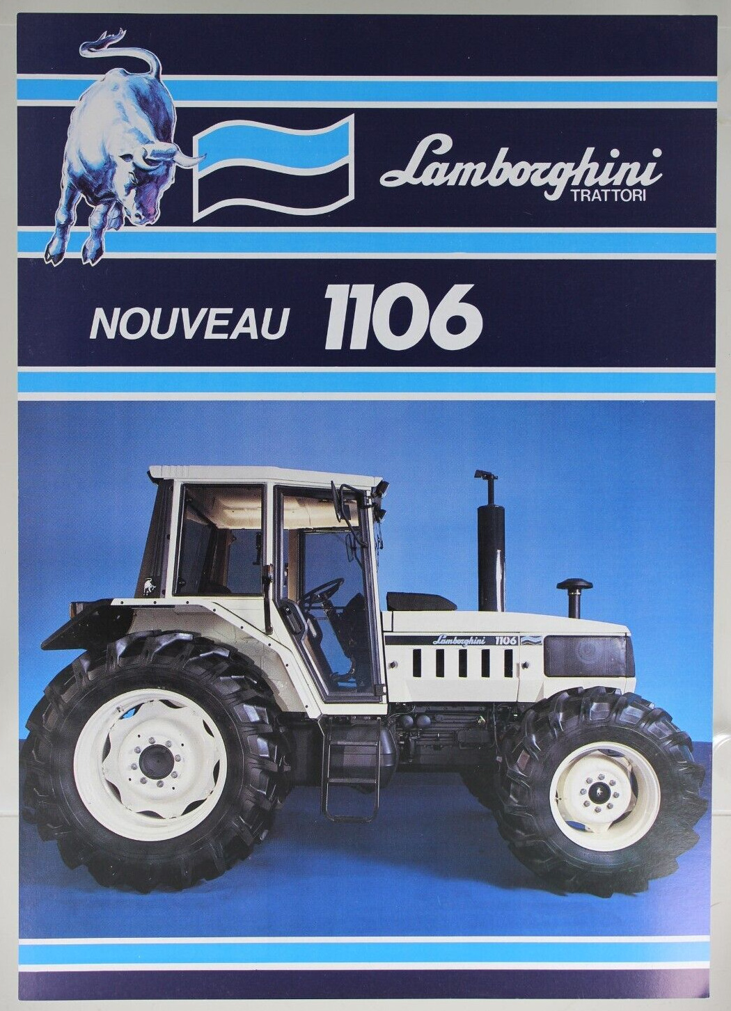 prospectus brochure Lamborghini 1106 tractor tractors prospect tractor 