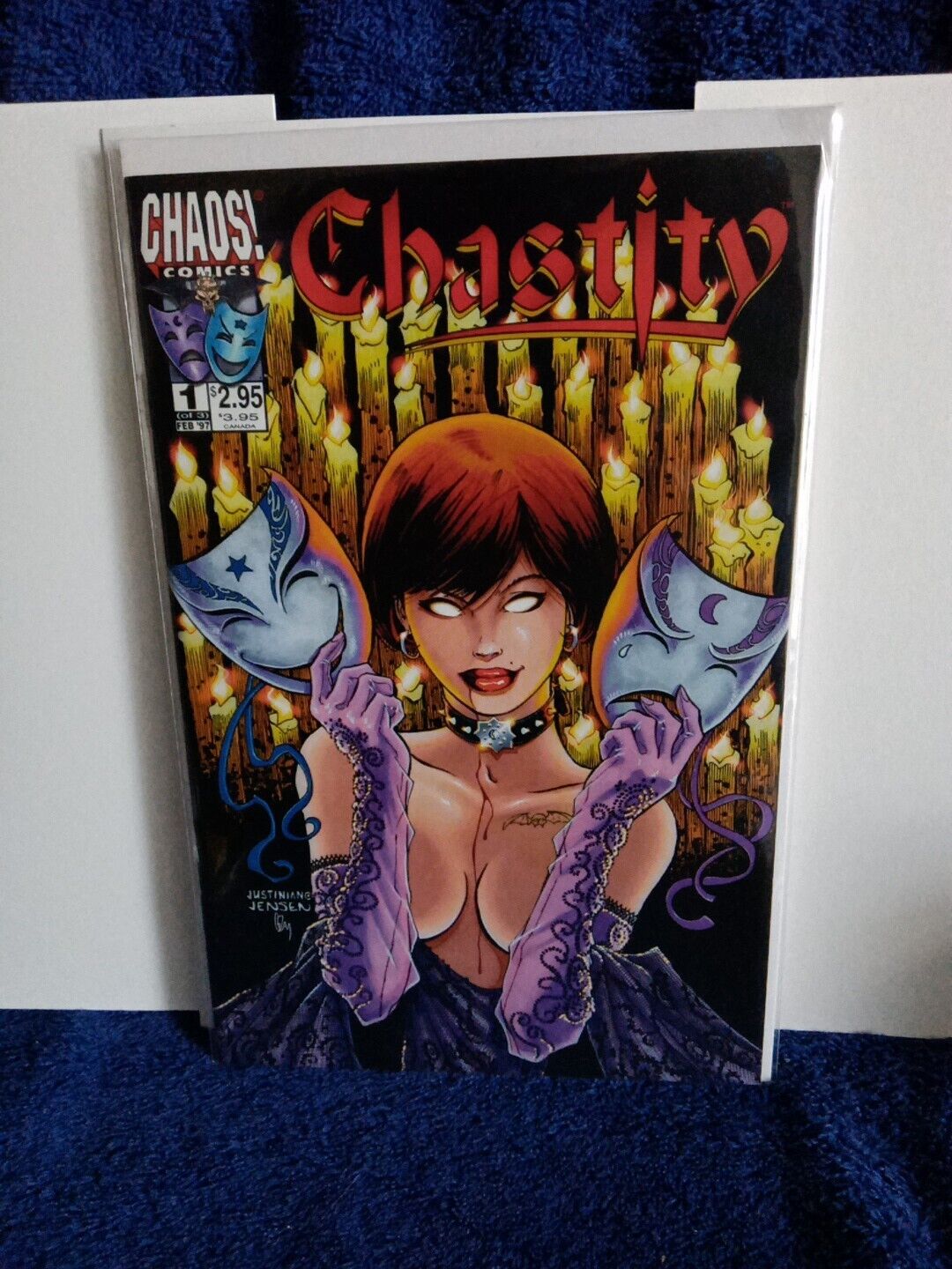 Chastity Theatre of Pain #1 Brian Pulido 1st Print 1997 Chaos Comics
