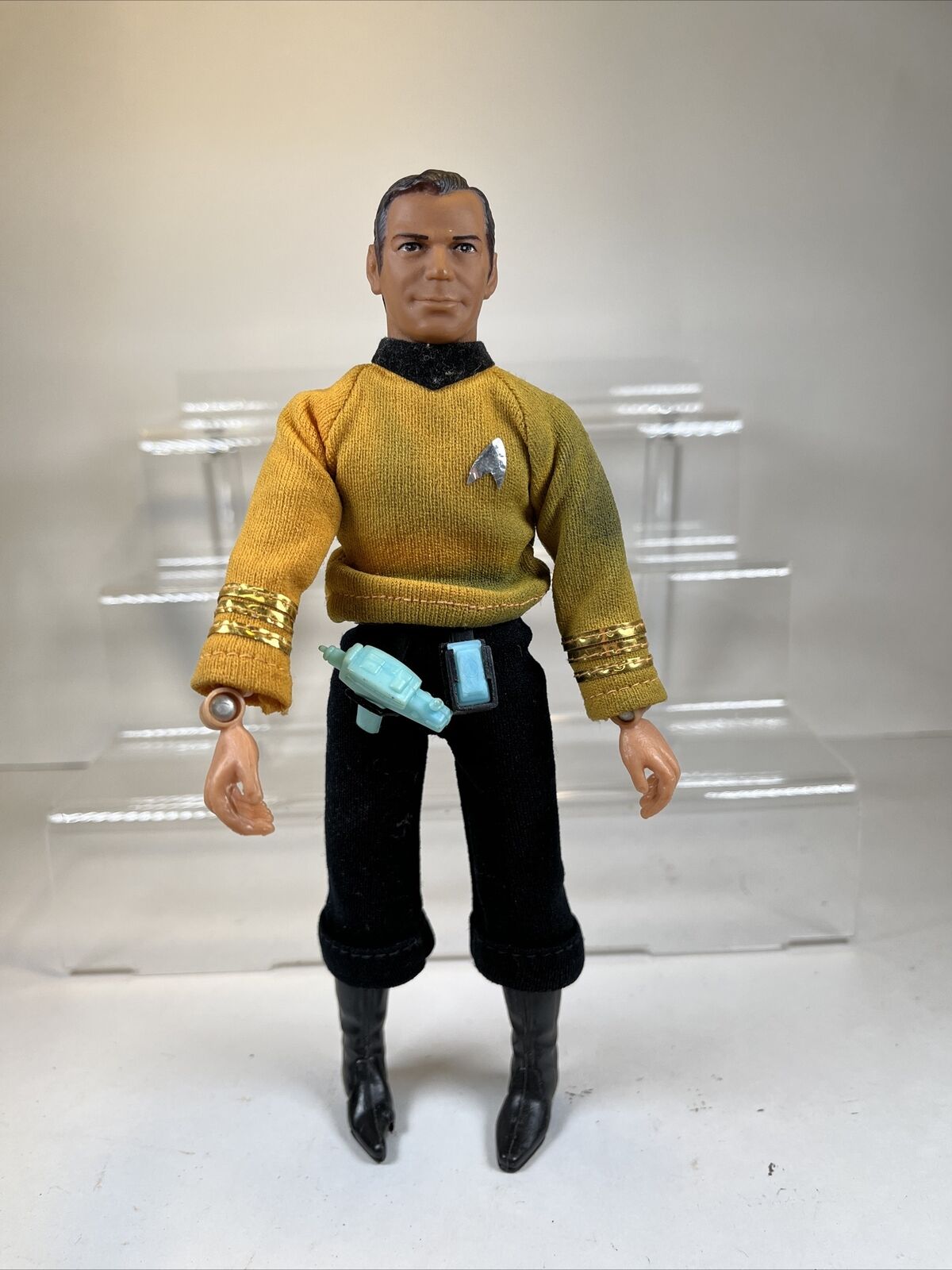 1974 Mego Star Trek Captain James Kirk Action Figure REPAIR & Belt