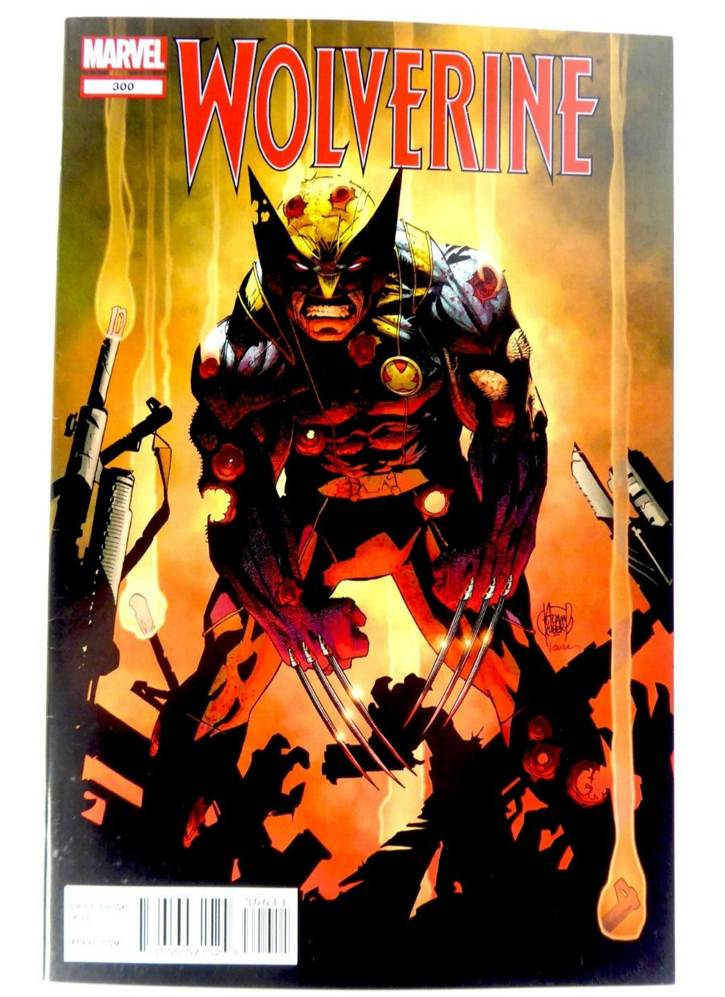 Marvel WOLVERINE (2012) #300 Iconic KUBERT Cover VF/NM (9.0) Ships FREE