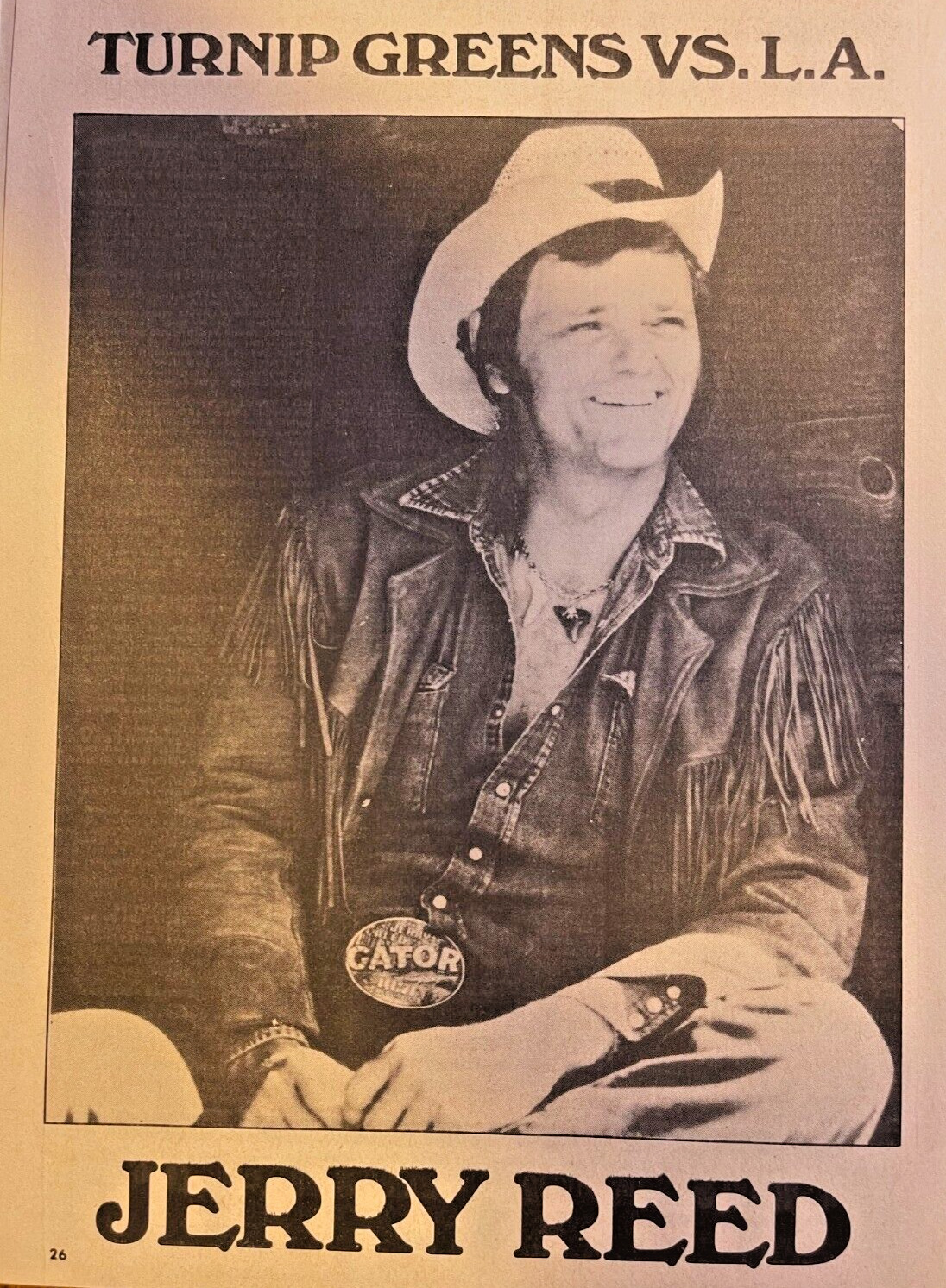 1980 Country Songwriter Jerry Reed