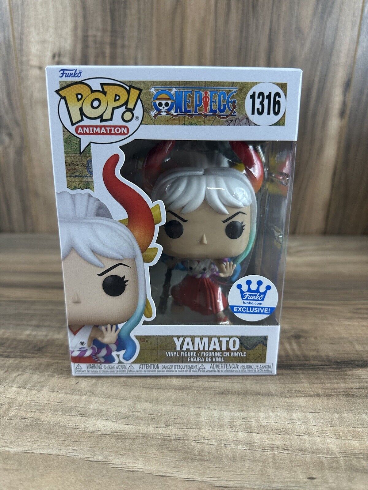 Yamato Funko Pop One Piece 1316 - Funko Shop Exclusive With Protecter