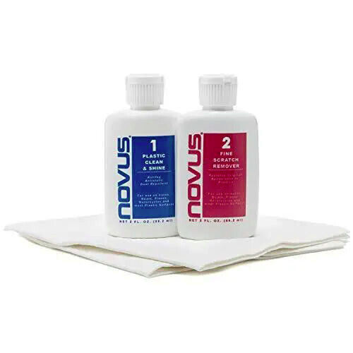 Novus 1 and Novus 2 Two Ounce Scratch Remover & Polish Combo Kit