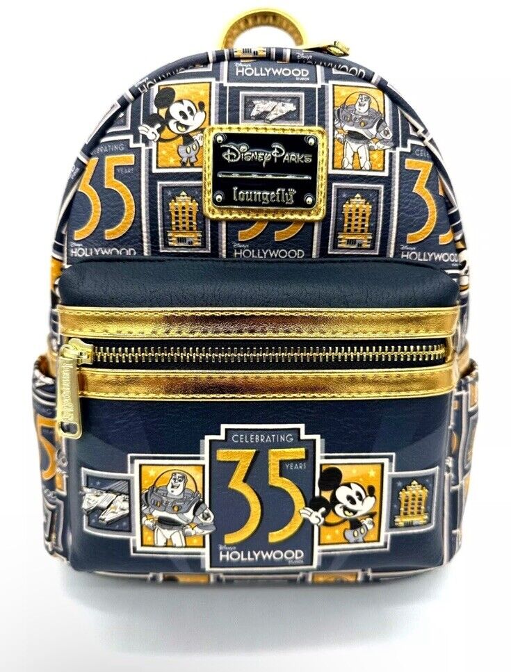 2024 Disney Parks Loungefly Hollywood Studios 35th Anniversary Backpack