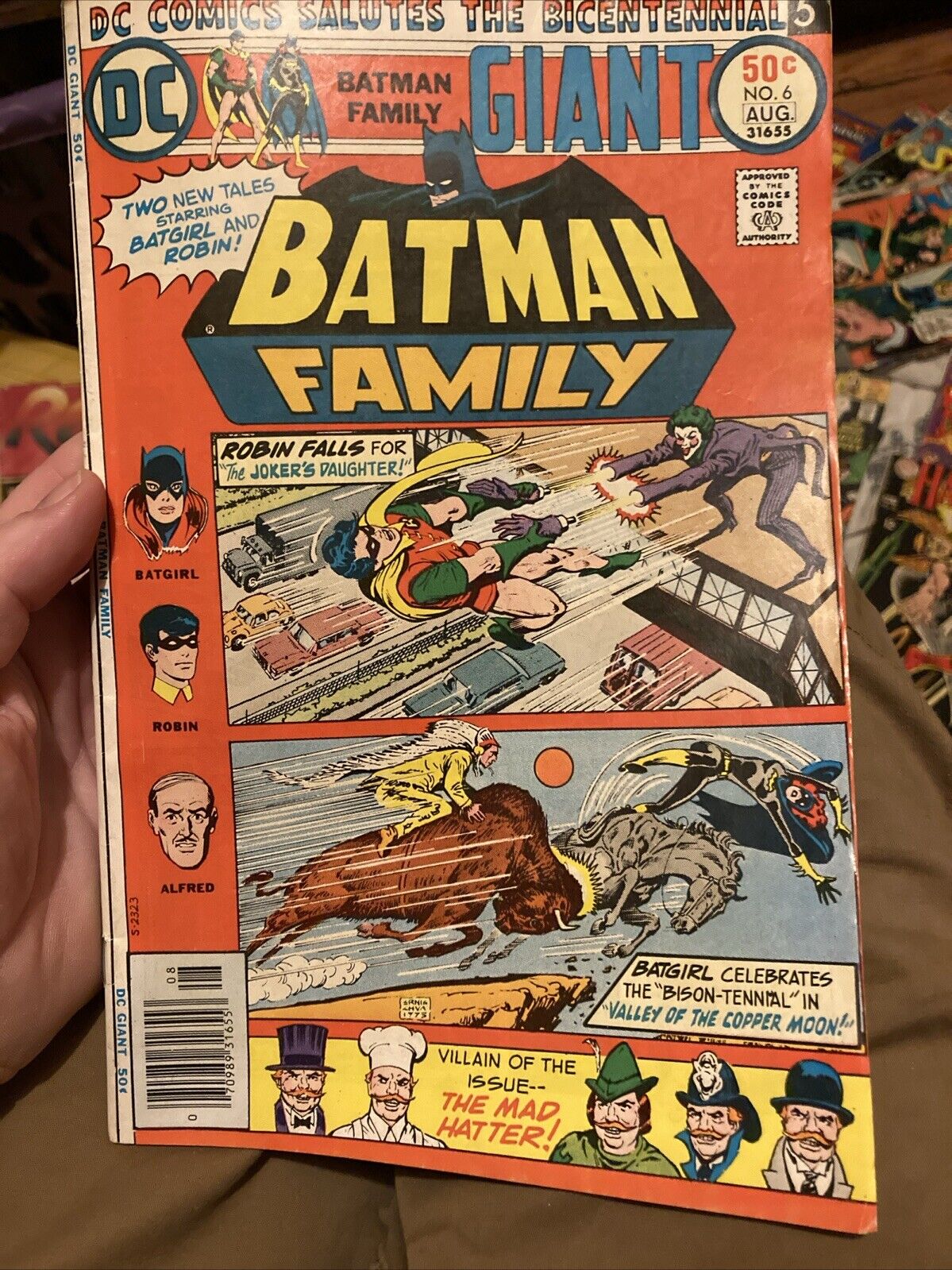 Batman Family #6 (Aug 1976 DC Comics) 1st Joker\'s Daughter 