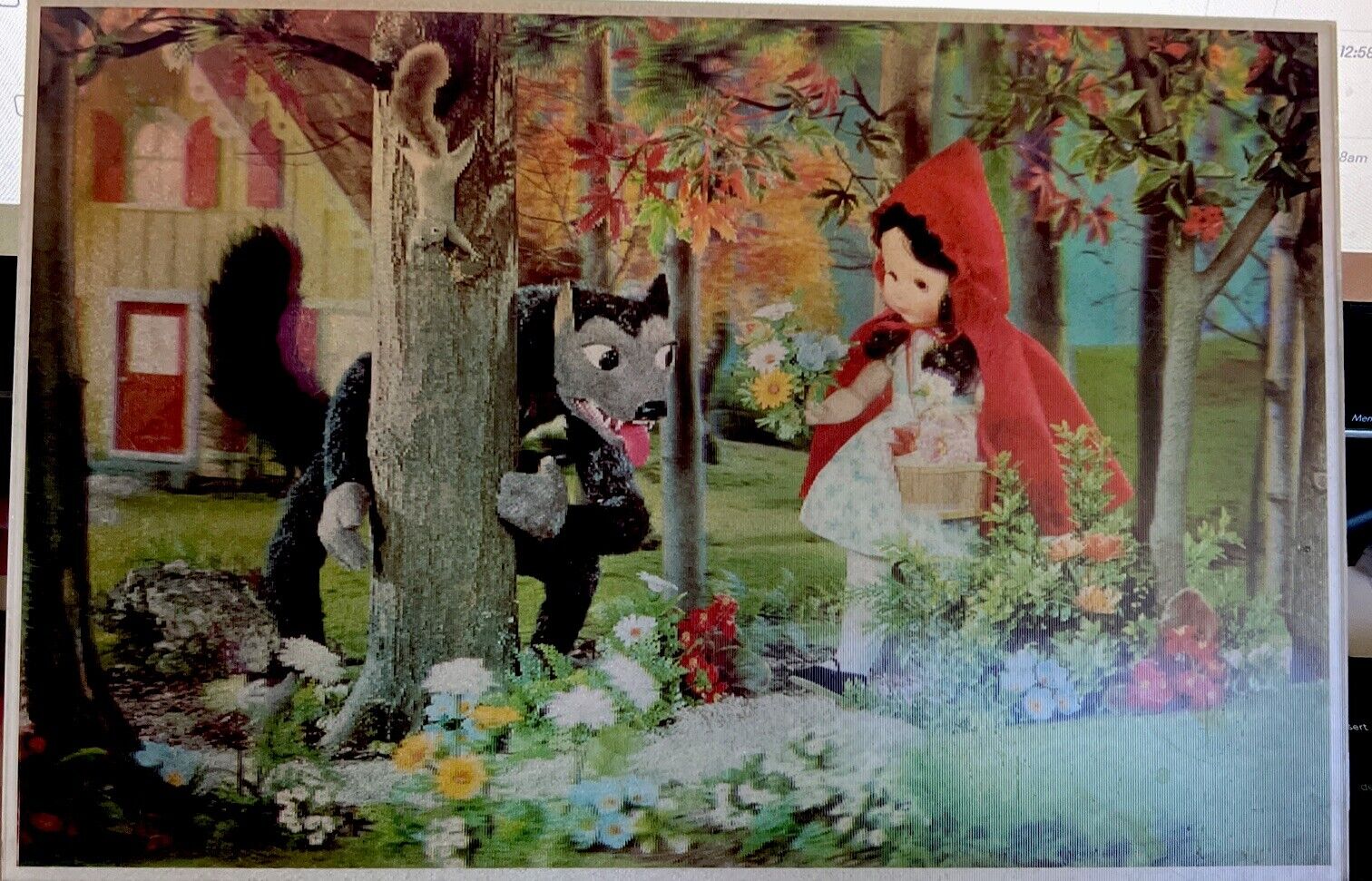 LITTLE RED RIDING HOOD LENTOGRAPH BY VICTOR ANDERSON 3D STUDIOS INC., NY NO.113