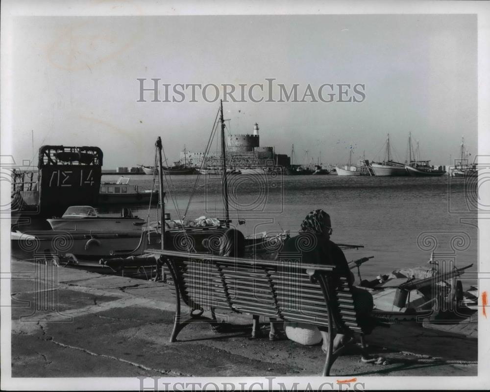 1967 Press Photo: Greece Rhodes Island - cvb36560