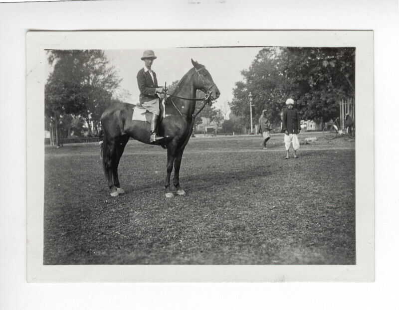 Calcutta Light Horse. Soldier. 1932 India. Vintage Photo G1345