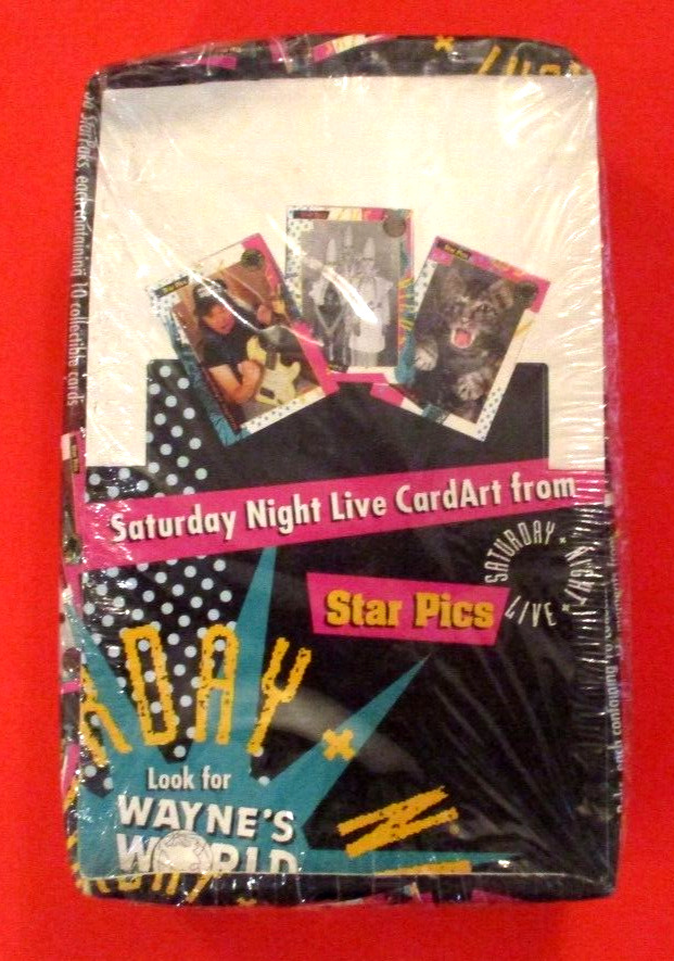 SATURDAY NIGHT LIVE Factory Sealed Trading Card Box 36 PACKS STAR PICS 1992