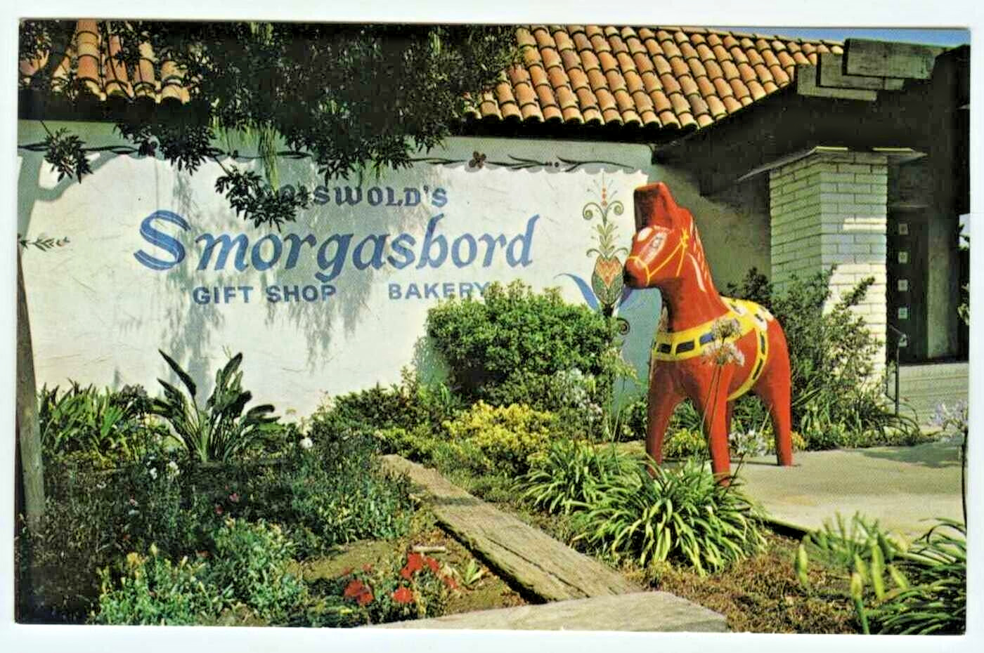 Griswold\'s Smorgasbord Restaurants Bakeries and Gift Shops Claremont CA Postcard