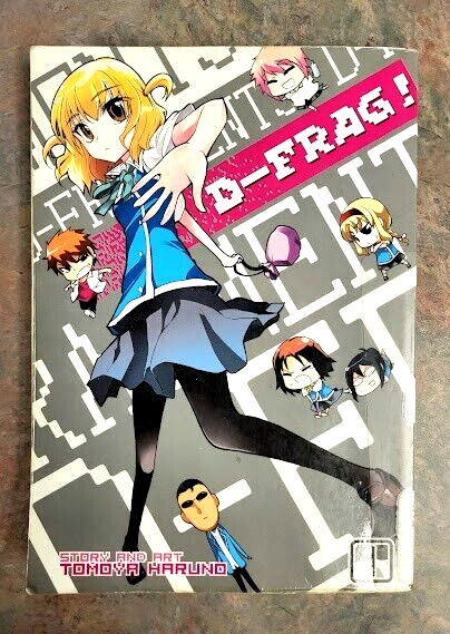 D-Frag Volume Vol 1 by Tomoya Haruno English Manga 1st Edition - RARE