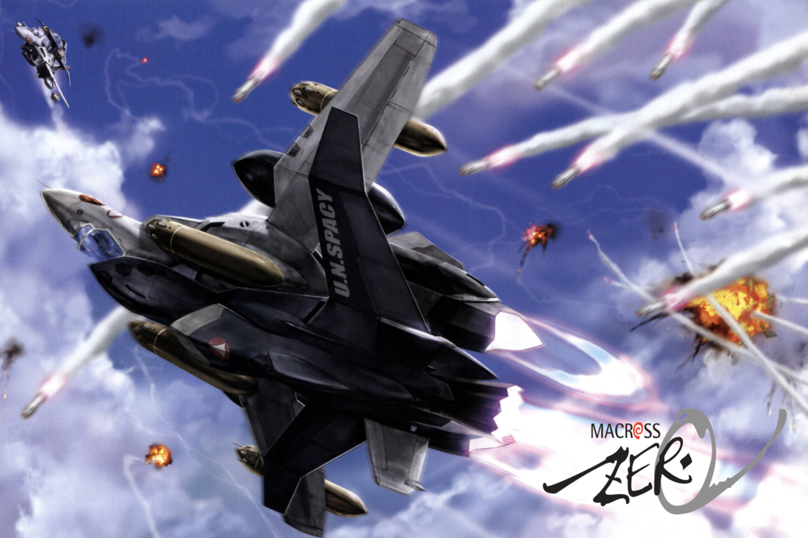 Macross Zero Poster VF-0 With Booster 18inx12in 