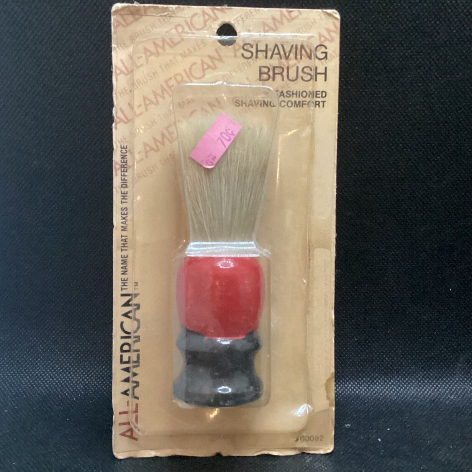 Vintage All-American Shaving Brush in Package