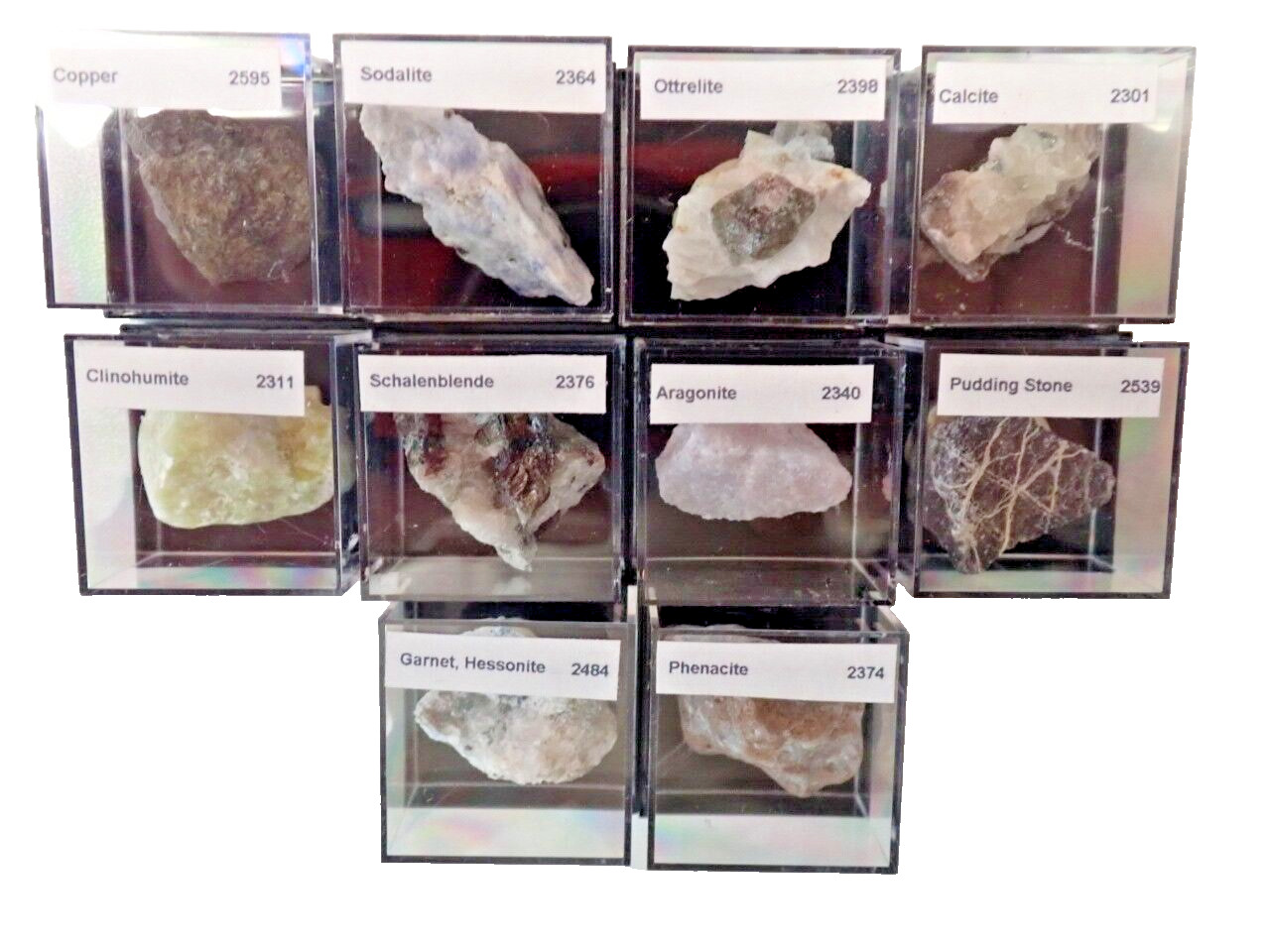 Thumbnail/Micromount Mineral Lot TNBR - 10 Nice Specimens - SEE OUR STORE