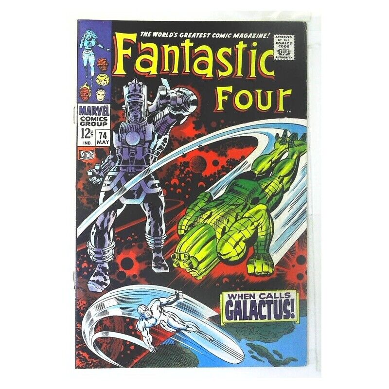 Fantastic Four (1961 series) #74 in Very Fine condition. Marvel comics [m`