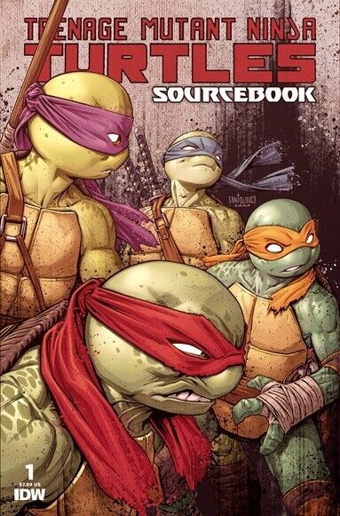 Teenage Mutant Ninja Turtles Sourcebook #1 IDW NM