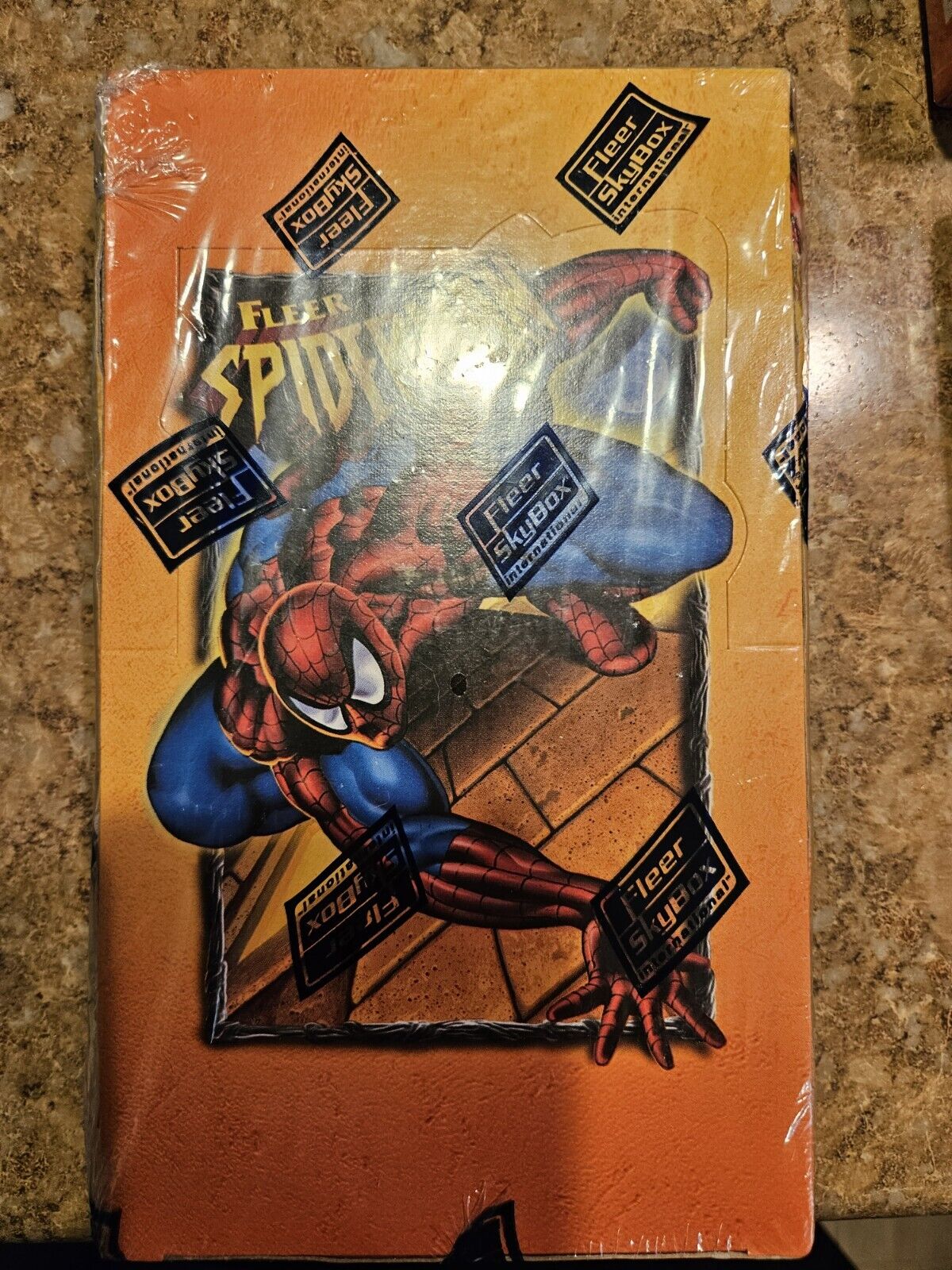 1997 Fleer Spider-Man Fleer Skybox Factory Sealed Hobby Box Spider-Man Cards NIB