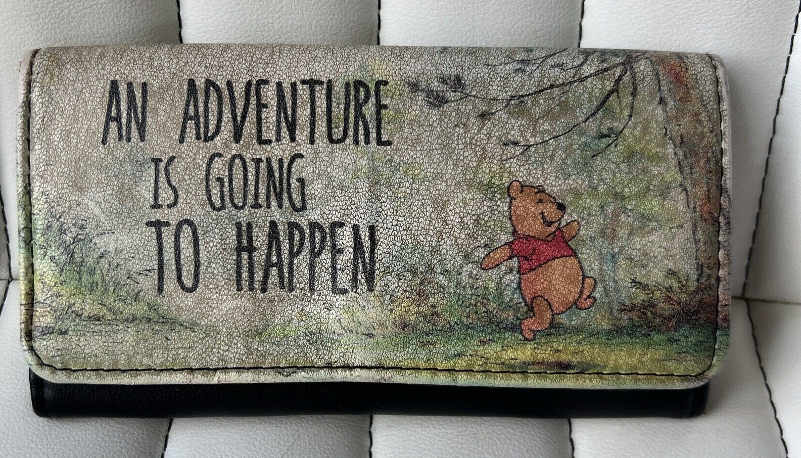Disney’s Winnie The Pooh~ An Adventure Is Going To Happen~ Wallet Vintage 