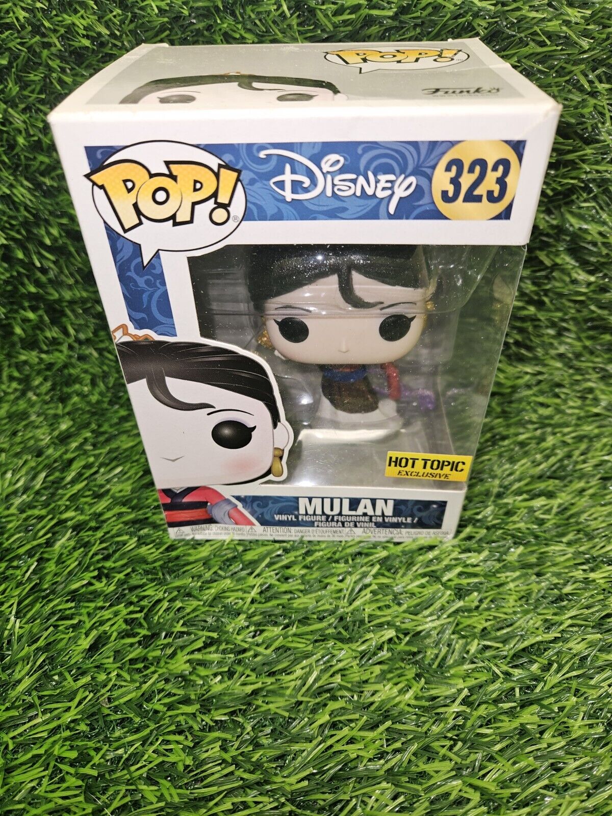 Funko Pop Mulan Hot Topic Exclusive 323  Disney Box Ware