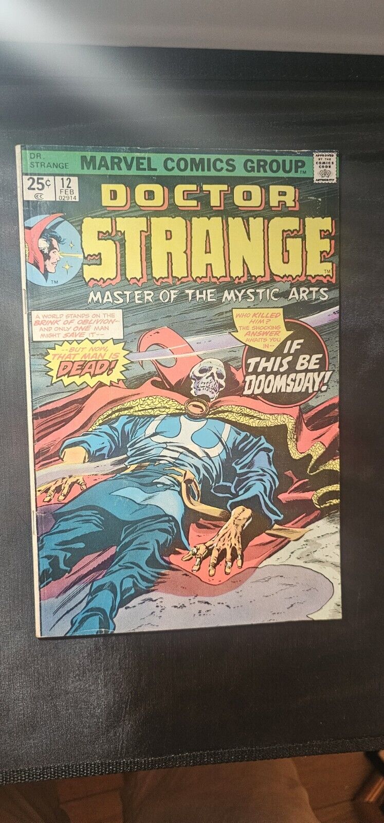 Doctor Strange #12 (Marvel 1975) Master of the Mystic Arts