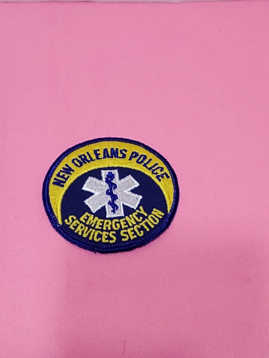 Vintage New Orleans Police Emergency Services Section Patches