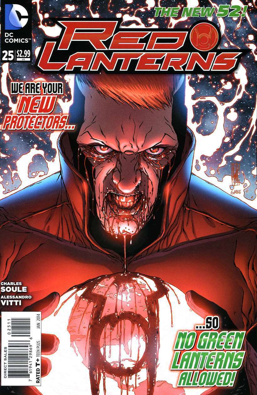 Red Lanterns #25 VF/NM; DC | we combine shipping