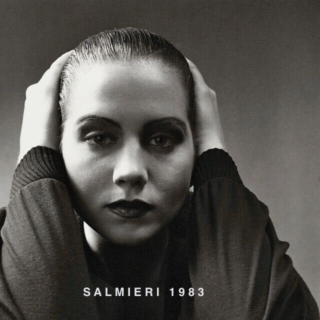 FEMALE BEAUTY PHOTO 8X10 B/W VINTAGE DKRM PRINT 1983 SALMIERI