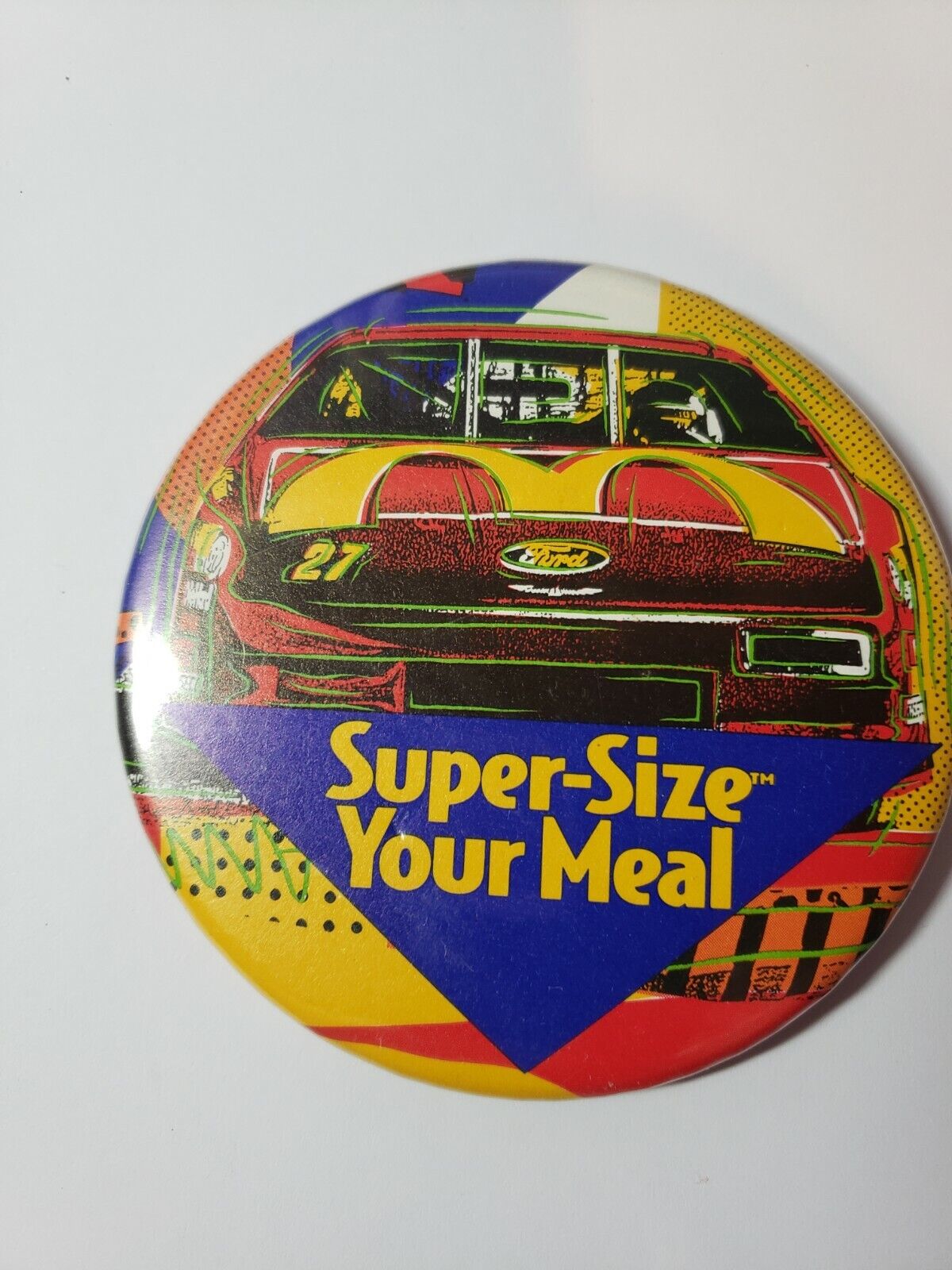 1990\'s McDonald\'s Super Size Your Meal 3 1/2\
