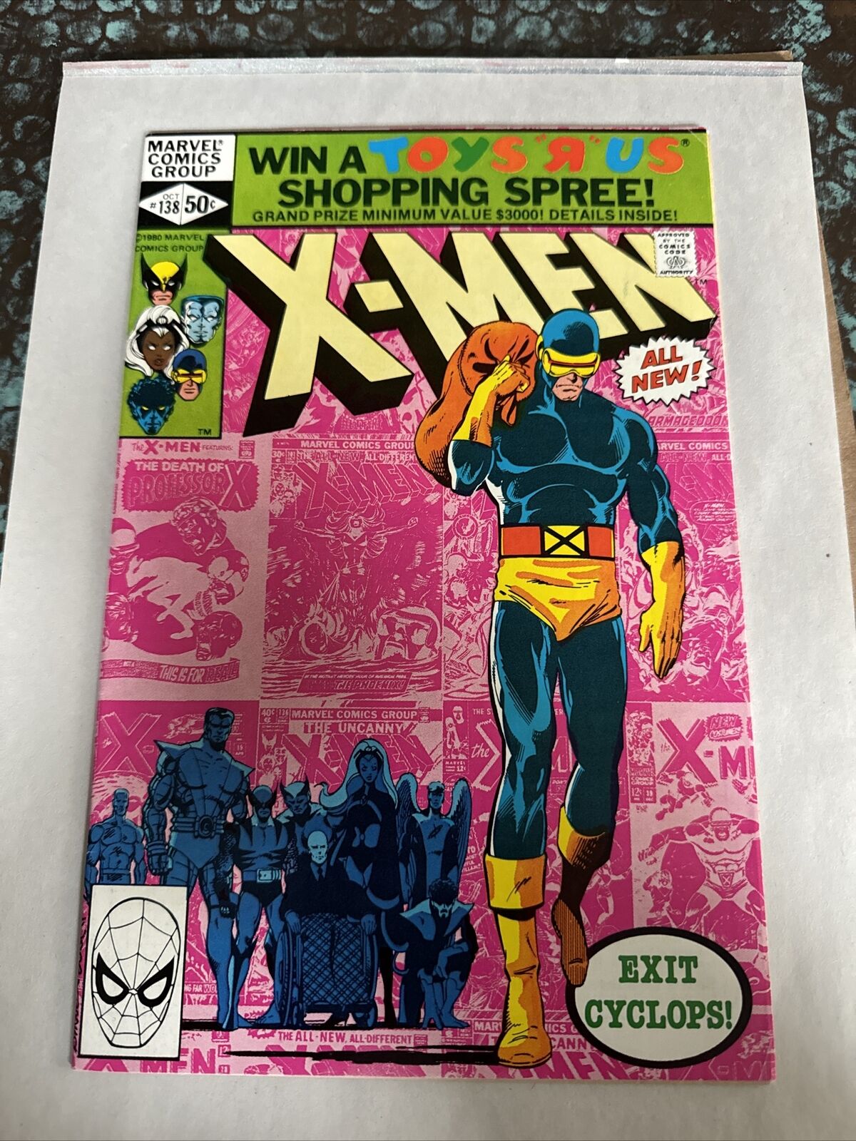 Uncanny X-Men 138 - Exit Cyclops - Bryne Art