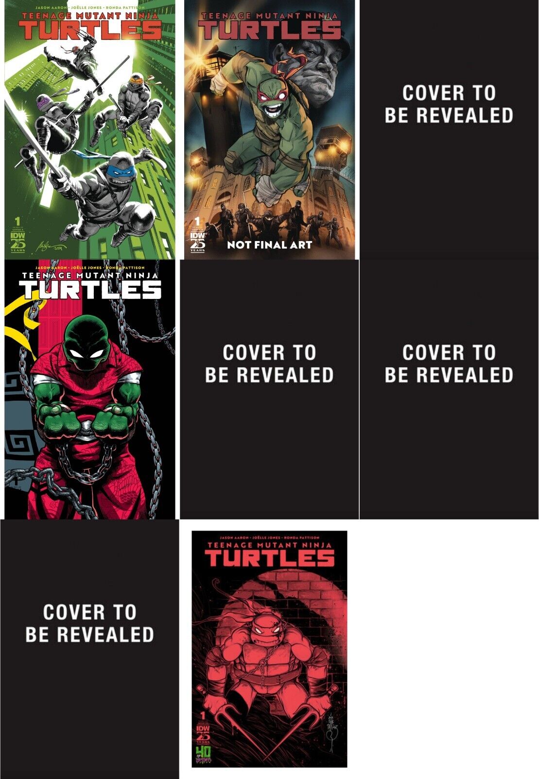Teenage Mutant Ninja Turtles (2024) #1 A - H | ALL 9 CVR SET | IDW 07/24 PRESALE
